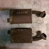 XJ6 Ser. 2 Late and ser, 3 Exhaust centre boxes.
